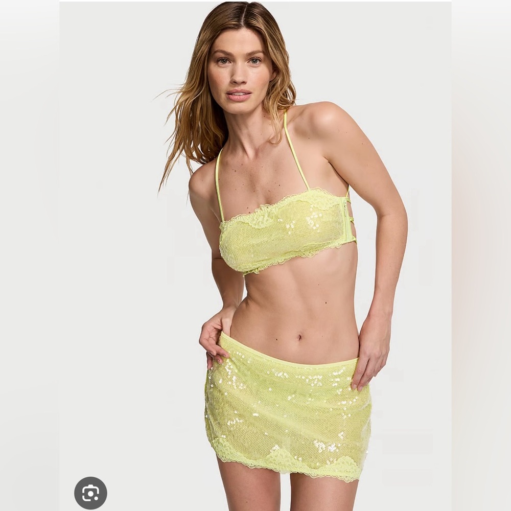 Victoria’s Secret Neon Sequin Set